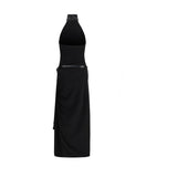 Coperni Black Polyester Cocktail Dress