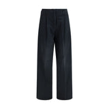 Golden Goose Black Cotton Casual Pants