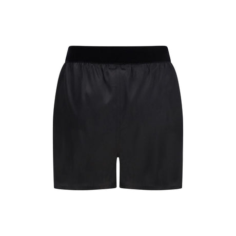 Tom Ford Black Silk Bermuda Shorts