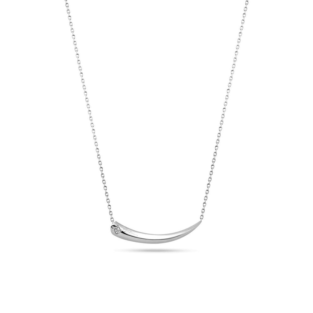 Police Gray Stainless Steel Necklace