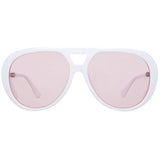 Victoria's Secret White Plastic Sunglasses