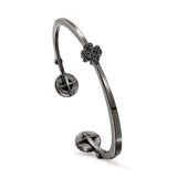 Folli Follie Black Silver Bracelet