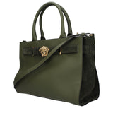 Versace Green Leather Handbag