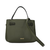 Versace Green Leather Handbag