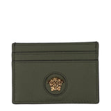 Versace Green Leather Cardholder