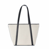 Michael Kors White Canvas Tote Bag
