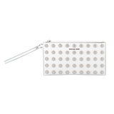Michael Kors White Leather Clutch Bag