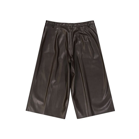 BLANCA VITA Brown Polyethylene Bermuda Shorts