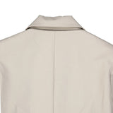 Brunello Cucinelli Beige Elastane Coat