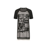 Dsquared² Black Silk Casual Dress