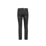 Dsquared² Black Cotton Slim Fit Jeans