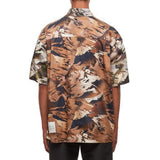 Heron Preston Bicolor Cotton Pattern Shirt