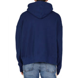 Palm Angels Blue Cotton Sweatshirt