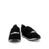 Sergio Rossi Black Fabric Athletic Sneakers