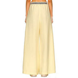 Stella McCartney Bicolor Wool Casual Pants