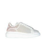 Alexander McQueen White Calfskin Low Top Sneakers