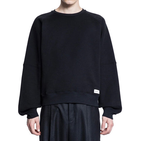 Saint Laurent Black Cotton Sweatshirt