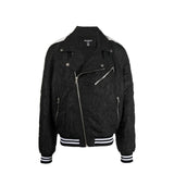 Balmain Black Polyester Bomber