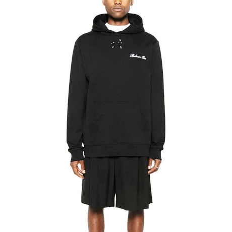 Balmain Black Cotton Sweatshirt