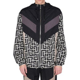 Balmain Black Nylon Shell Jacket