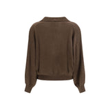 Lisa Yang Brown Cashmere Sweatshirt
