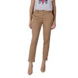 Liu Jo Beige Cotton Chino Pants