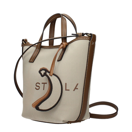 Stella McCartney Beige Fabric Handbag