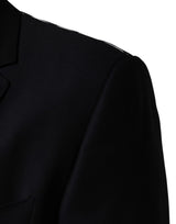 Dolce & Gabbana Blue MARTINI Single Breasted Jacket Blazer