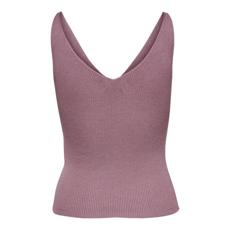 Jacqueline De Yong Purple Nylon Tank Tops