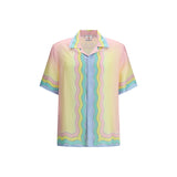 Casablanca Multicolor Silk Pattern Shirt
