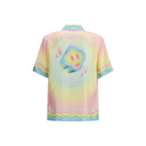 Casablanca Multicolor Silk Pattern Shirt