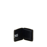 Comme Des Garçons Black Calf Leather Bos Taurus Wallet