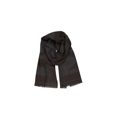 Missoni Brown Virgin Wool Scarf