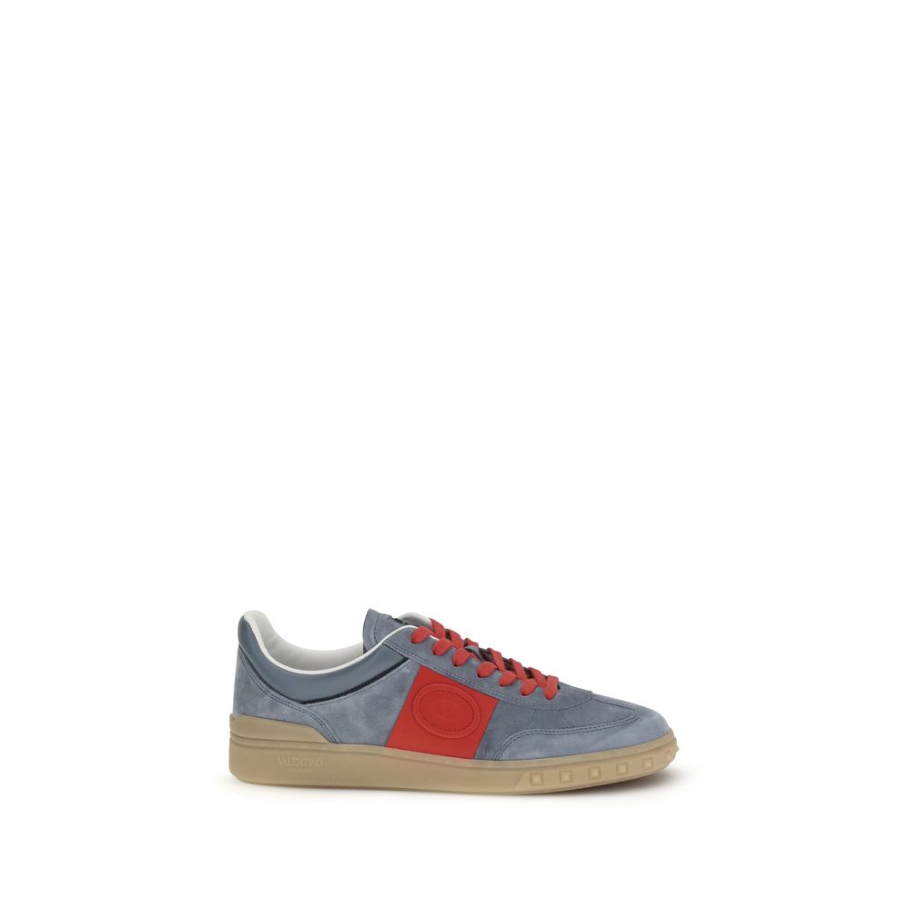 Valentino Garavani Multicolor Calf Leather Bos Taurus Low Top Sneakers
