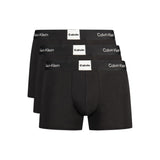 Calvin Klein Black Cotton Men's Boxer Shorts