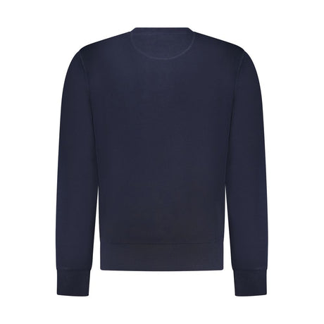 North Sails Blue Cotton Men Sweatshirt