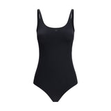 Courrèges Black Elastane One-Piece Swimsuit