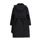 Barbour Black Polyester Coat