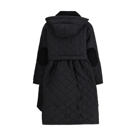 Barbour Black Polyester Coat
