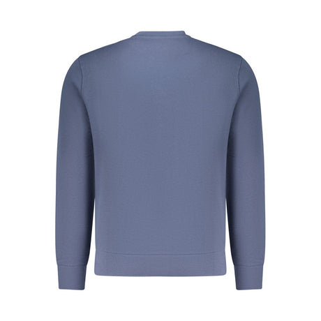 North Sails Blue Cotton Men Sweatshirt