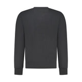 North Sails Black Cotton Men Sweatshirt