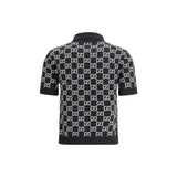 Gucci Black Wool Pattern Shirt