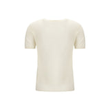 Lisa Yang White Cashmere T-Shirt