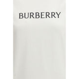 Burberry White Cotton T-Shirt