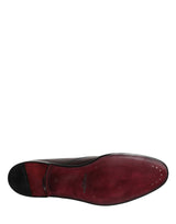 Dolce & Gabbana Black Lace Up Leather Dress Derby Men Shoes