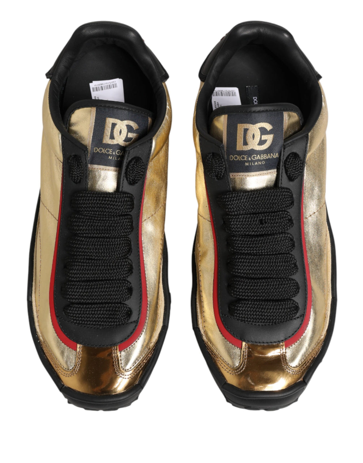 Dolce & Gabbana Multicolor Old Runner Lace Up Sneakers Shoes