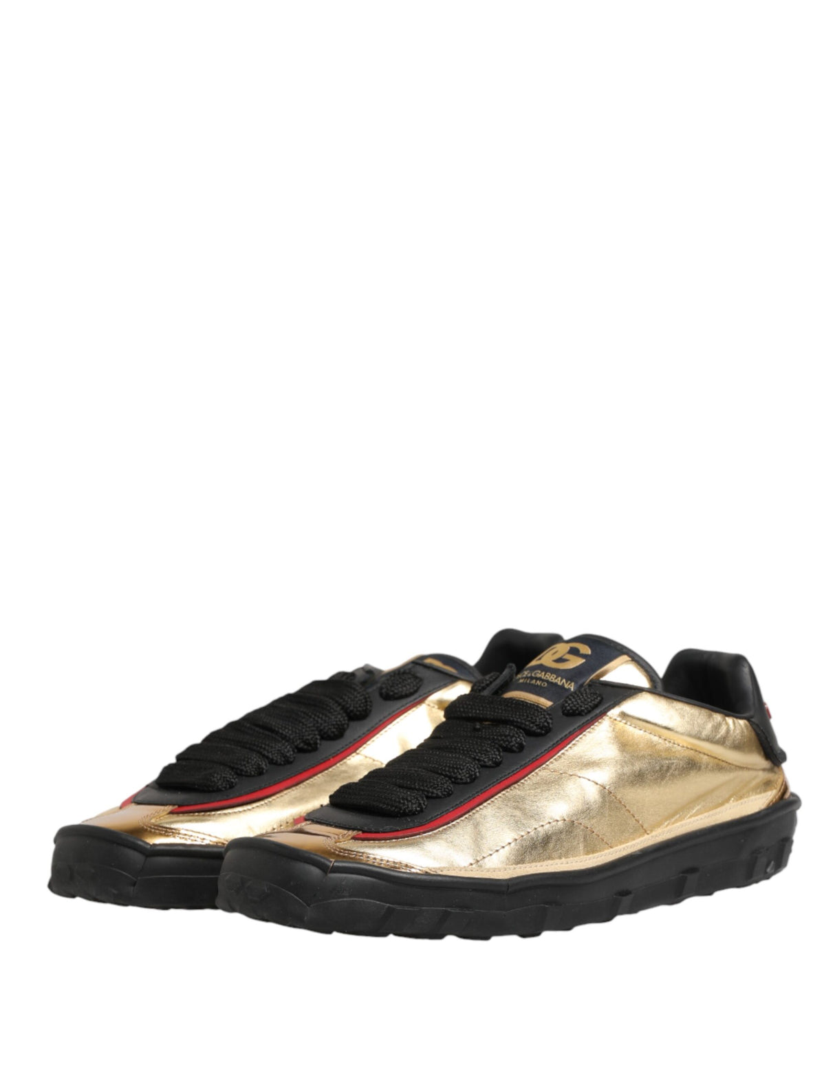Dolce & Gabbana Multicolor Old Runner Lace Up Sneakers Shoes