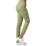 Only Bicolor Cotton Cargo Pants
