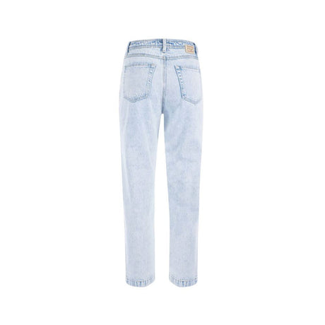 Yes Zee Blue Cotton Boyfriend Jeans