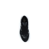 Valentino Garavani Black Lamb Ovis Aries Aries Athletic Sneakers